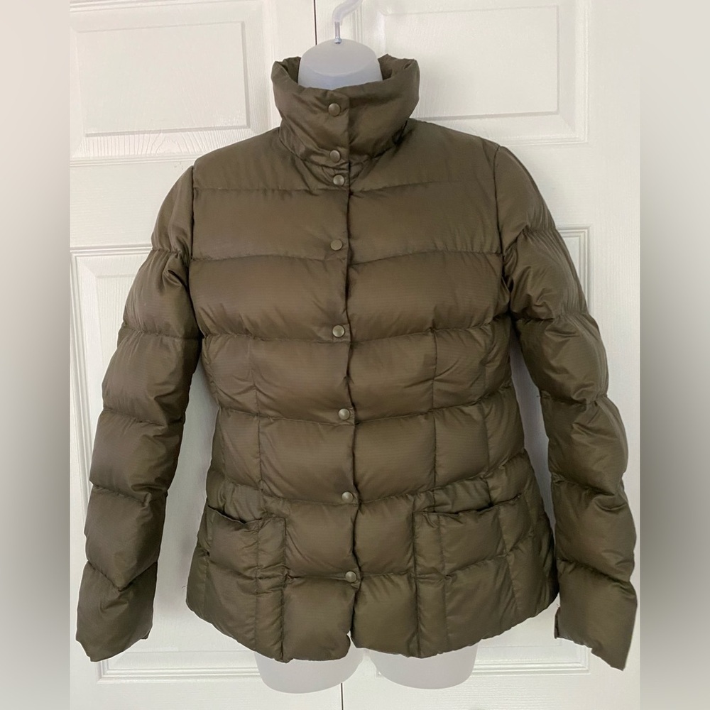 ADD Down Jacket Winter quilted puffer down packable jacket size 6